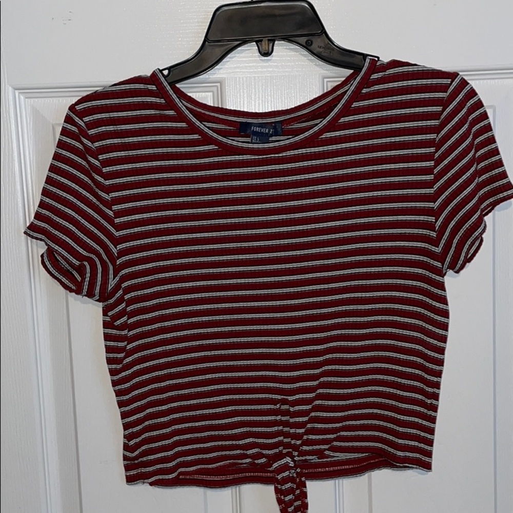 top lightly worn
